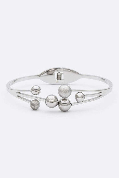 Stainless Steel Fashion Hinge Bangle Shop Style & More | Fresh Looks, Everyday Deals & Free Shipping