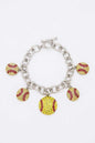 Crystal Softball Charm Toggle Bracelet Shop Style & More | Fresh Looks, Everyday Deals & Free Shipping