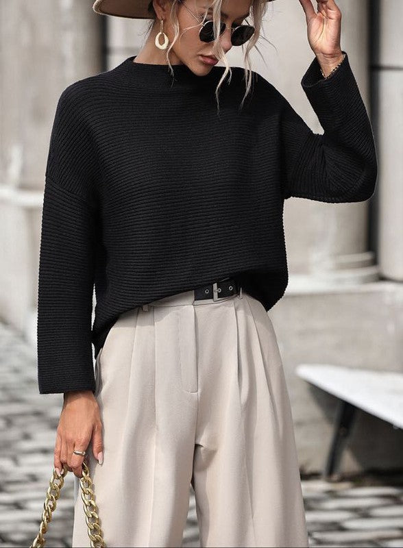 Knit ribbed sweater Shop Style & More | Fresh Looks, Everyday Deals & Free Shipping