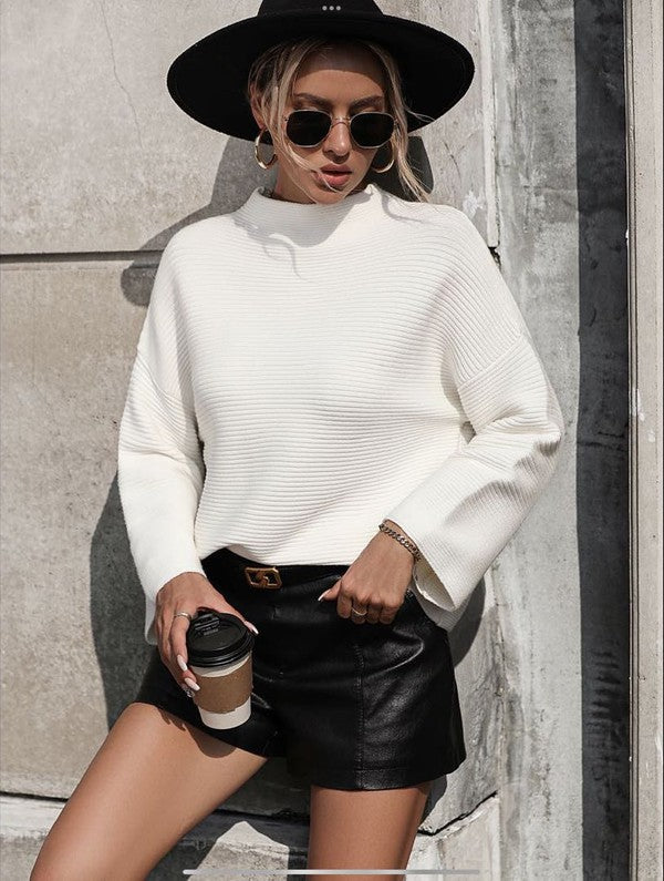 Knit ribbed sweater Shop Style & More | Fresh Looks, Everyday Deals & Free Shipping