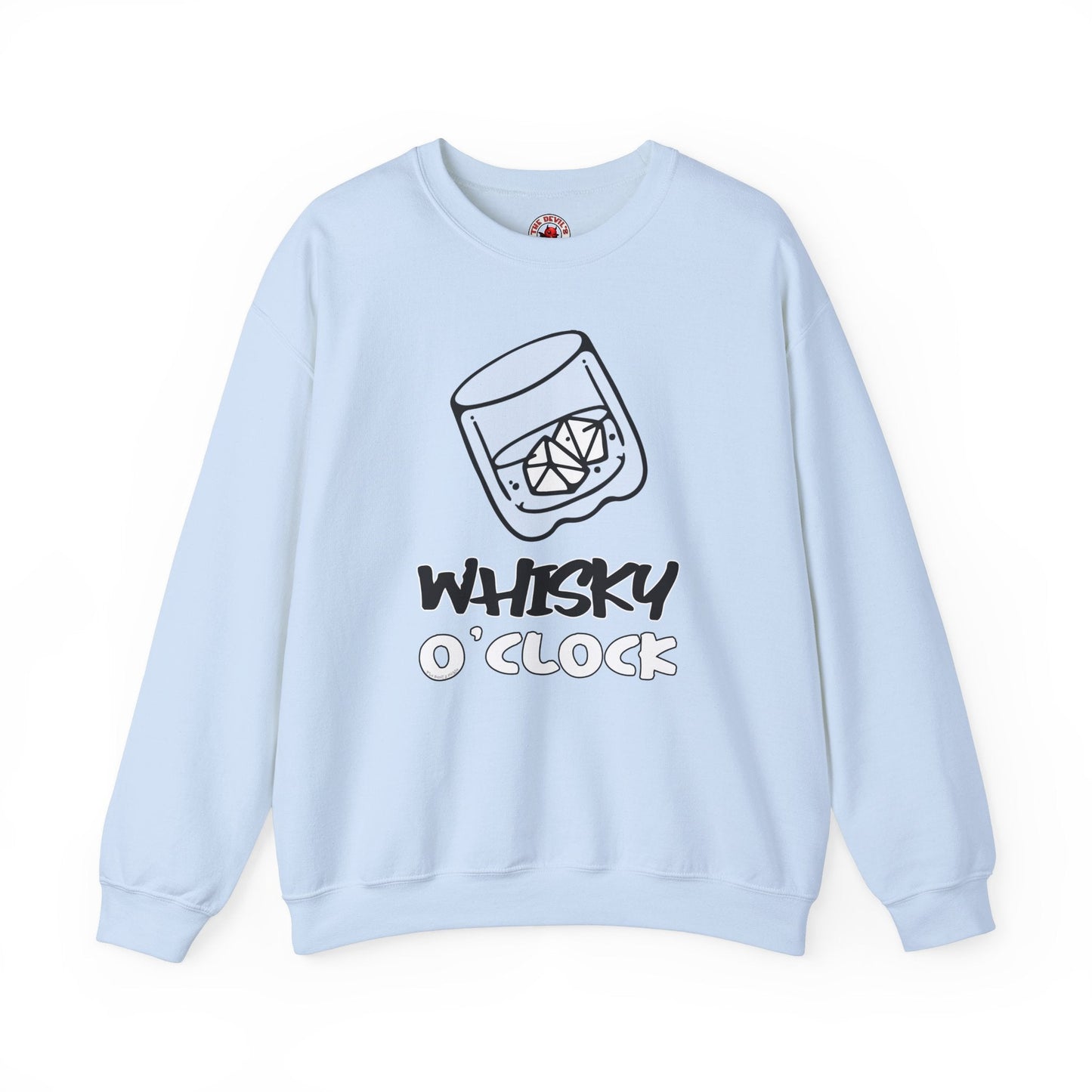 Whiskey O'clock Crewneck Sweatshirt The Devil's Pickle