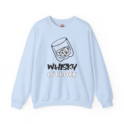 Whiskey O'clock Crewneck Sweatshirt The Devil's Pickle