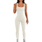 Women’s Ribbed Sleeveless Jumpsuit FitiqueFit