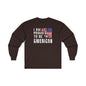 I Am Proud To Be An American Long Sleeve Tee The Devil's Pickle