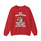 My Milksteak Brings All The Girls To The Yard Crewneck Sweatshirt The Devil's Pickle