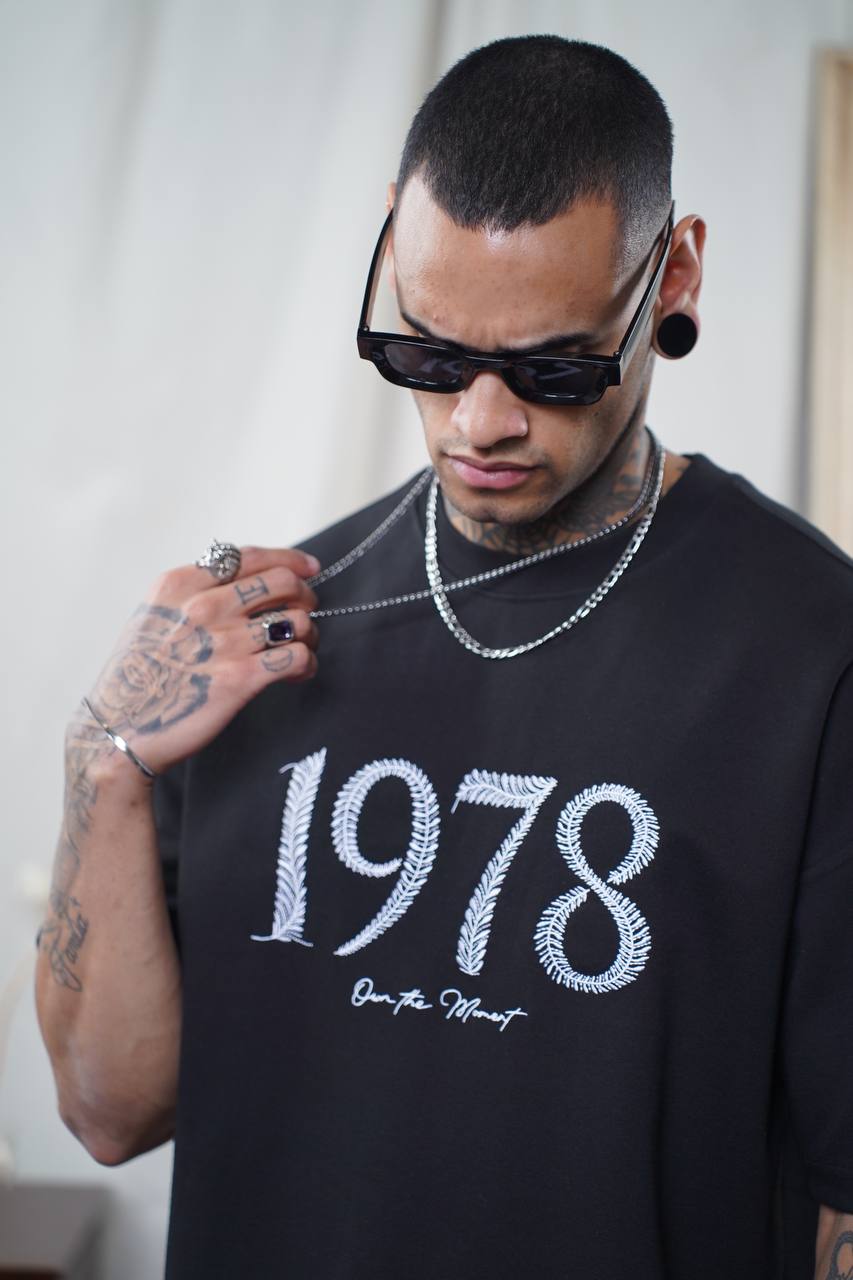 1978 Our Moment Graphic Tee - Vintage Retro T-Shirt -  Casual Nostalgic Top Withinblack