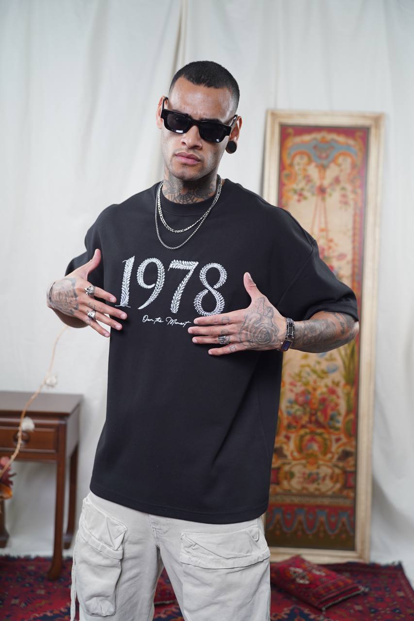 1978 Our Moment Graphic Tee - Vintage Retro T-Shirt -  Casual Nostalgic Top Withinblack