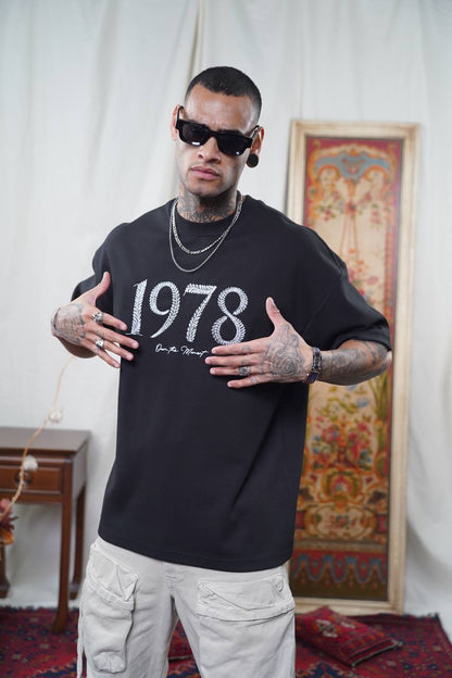 1978 Our Moment Graphic Tee - Vintage Retro T-Shirt -  Casual Nostalgic Top Withinblack