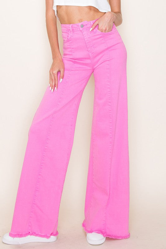 Wide leg, denim pants,  jeans, western See size chart under “more details” The Fashion Celestial