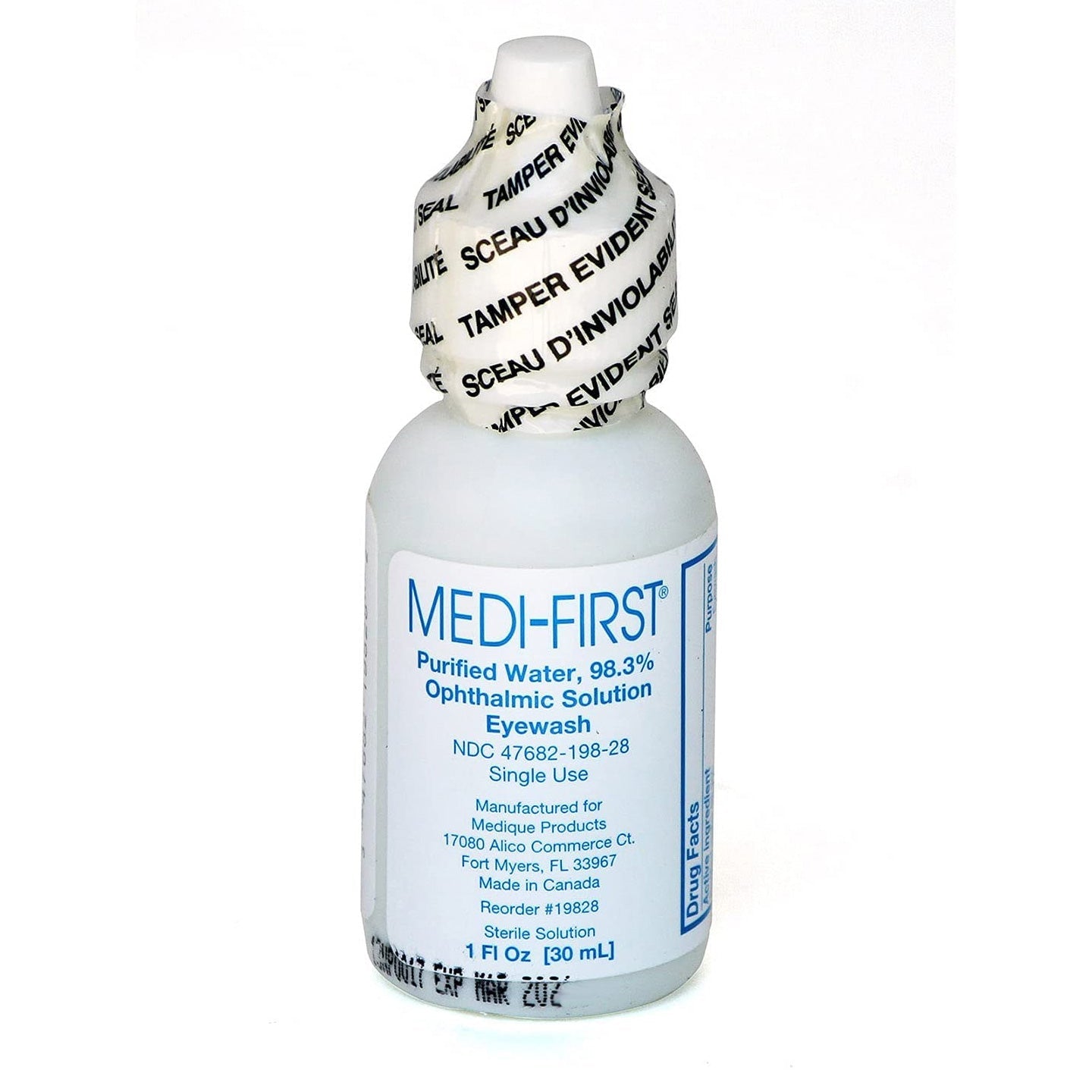 Eye Wash, 1 oz., Screw Top quakekits.com