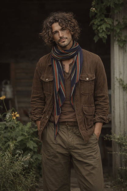 1986 Hamptons Scarf Late Sunday Afternoon