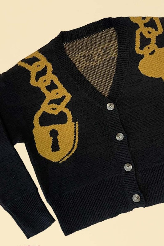 Lock and key cropped cardigan Shop Style & More | Fresh Looks, Everyday Deals & Free Shipping