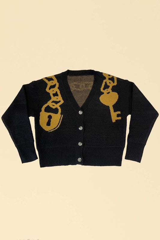 Lock and key cropped cardigan Shop Style & More | Fresh Looks, Everyday Deals & Free Shipping