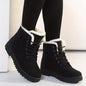 Women'S Winter Boots - Slip-Resistant PU Sole, Lace-Up Closure, Cushioned Insole - Cold Weather Boots for Everyday & Formal Outfits - Extended Sizes Up to US Women'S 44 (EU 43) - Boots for Winter Adventures, Y Terrain Footwea NovaCart