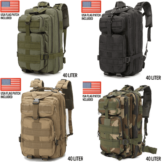 Tactical Backpack for Survival Gear SnagBag