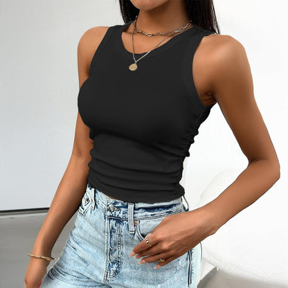 Slim Fit Knitted Tank Top for Women | Ribbed, Comfortable & Stylish for Everyday Wear Country in My Heart