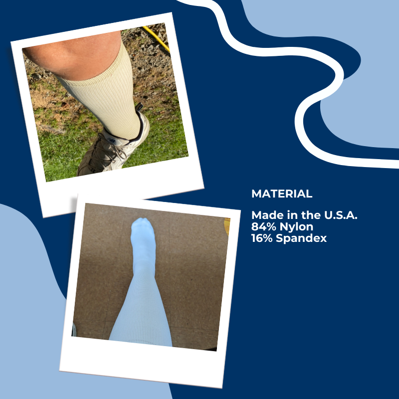 Women's Over The Calf Compression Stocking Socks (1 Pair) DSC