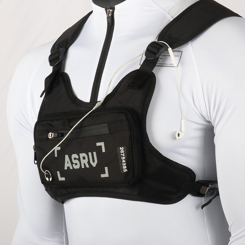 [Tactical Backpack] Durable ASRUV Tactical Backpack | Multi-Functional Outdoor Hiking and Training Waist Bag with Utility Pockets, Zipper Closure, and Woven Design for Sports and Casual Use NovaCart