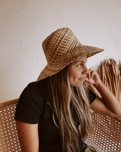 Ombre Woven Bucket Hat Village Thrive