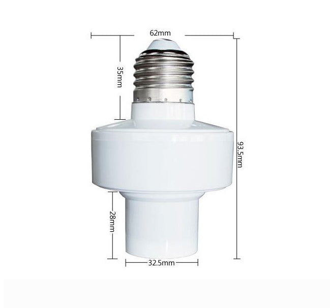 Tuya WiFi Smart Lamp Head Smart Life App Lamp Holder Alexa Speaker Voice Control