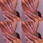 Natural tone long press on nails HOL stores