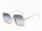 Affordable Retro Gradient Oversized Men Sun Glasses FitiqueFit