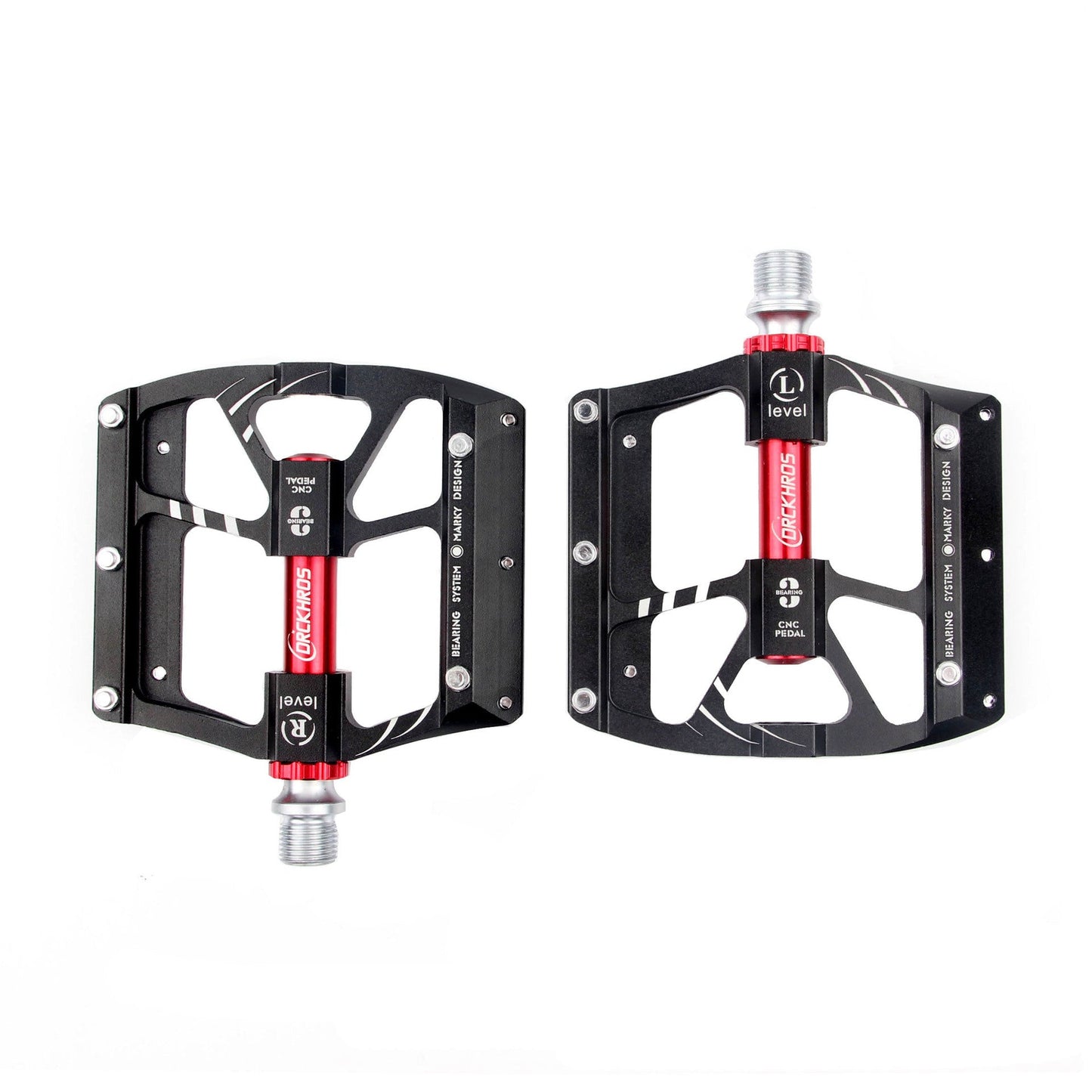 Mountain Bike Aluminum Alloy Three-Peilin Pedal Lightweight Road Bike Bearing Pedal Pedal Riding
