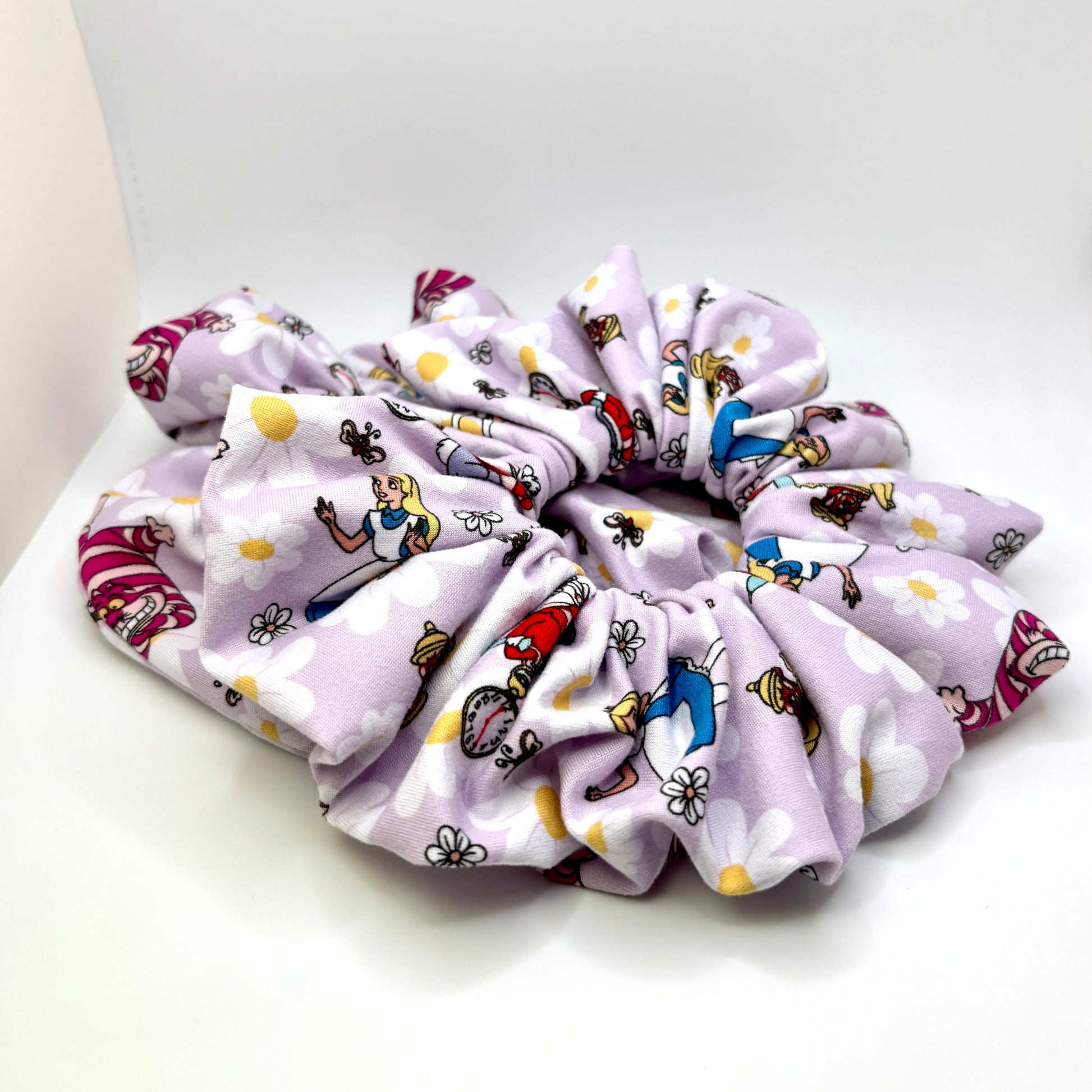 Spring Alice in the Wonderland Scrunchie Enchanted Scrunch
