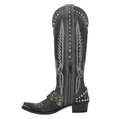 Women’s Custom Embellished Cowgirl Boots Country in My Heart