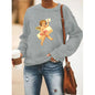 Women's Long Sleeve Round Neck Sweater