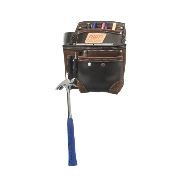 AWP 1L-995-2 TrapJaw Oil Tanned Leather Tool Pouch VM Hardware