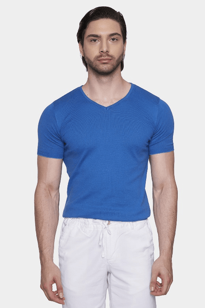 The Essential Shirt (Marine Blue) Bright Moons