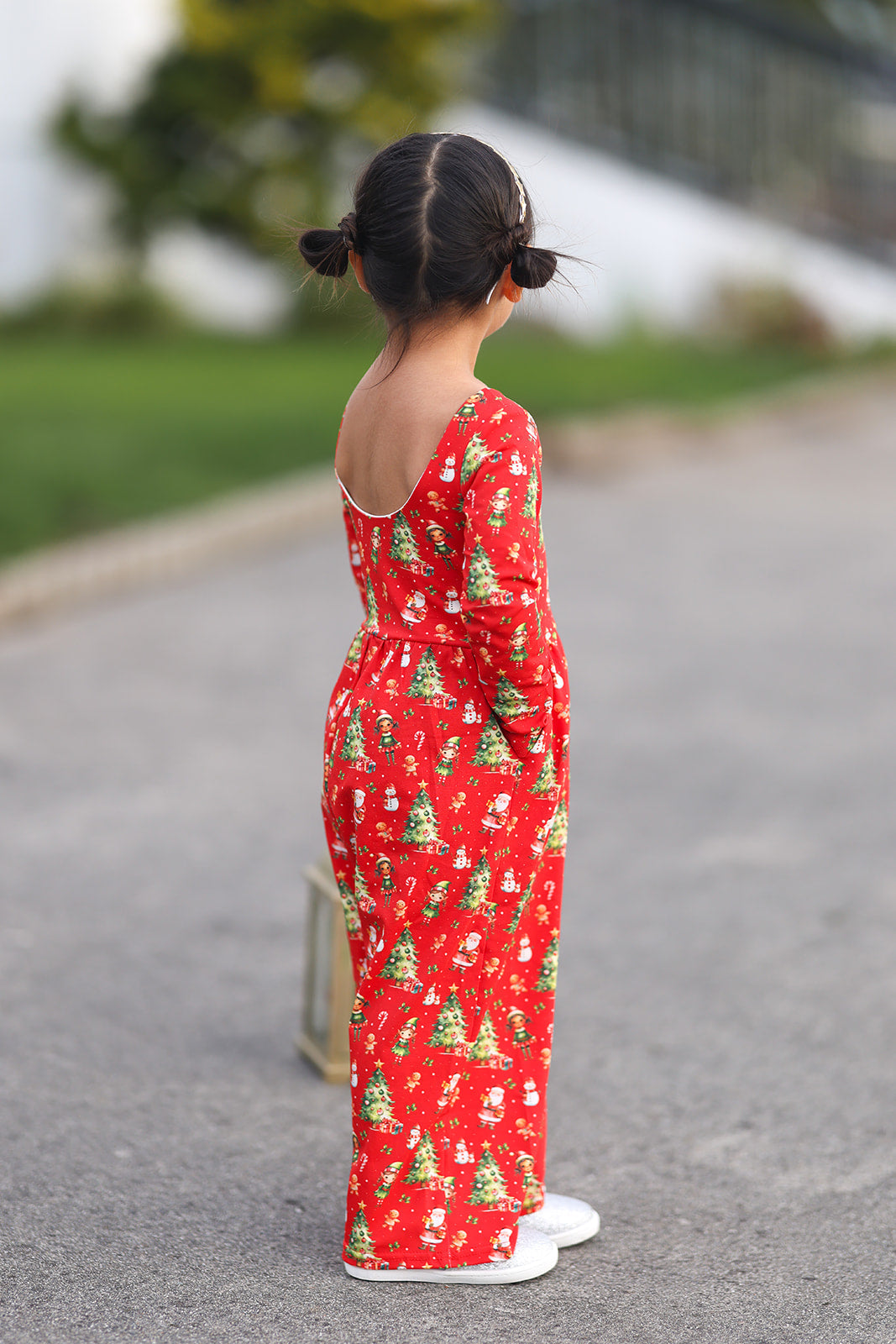 Caroline Leggy Romper - Santas Workshop Always In Bloom Clothing Co