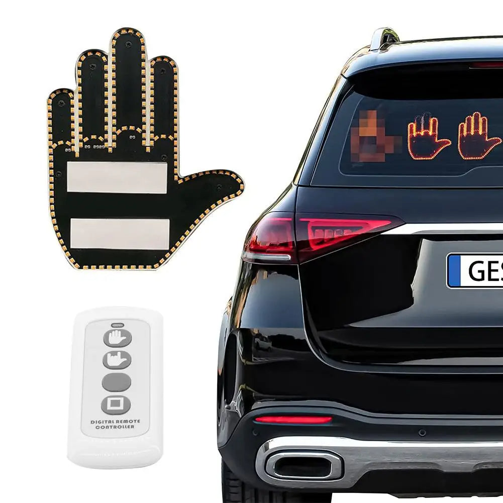 Hand Gesture Car Light ViralGalleria.com