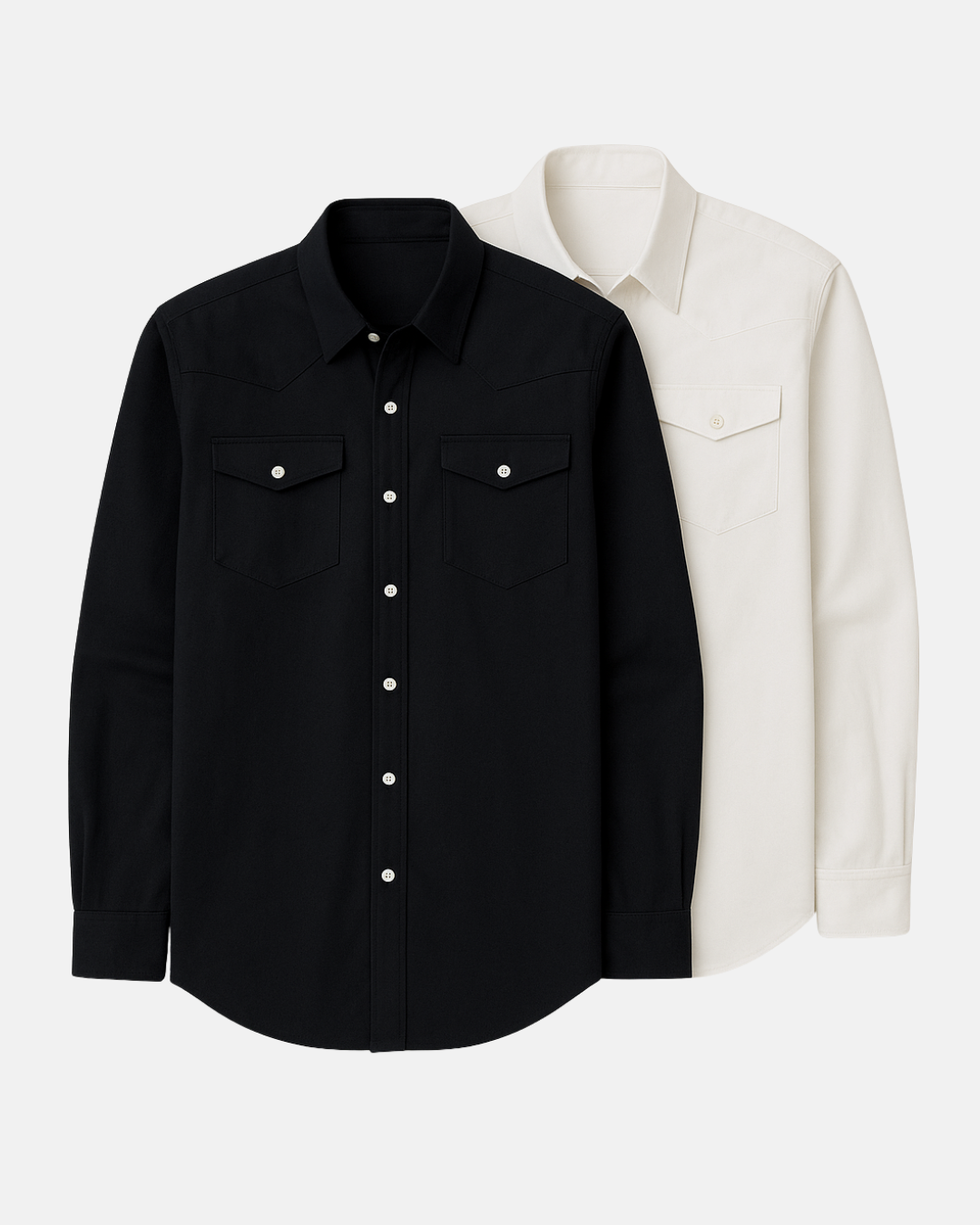 Buki’s Cinqo Western Tech Shirt 2-Pack - Black/White Buki