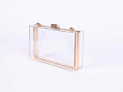 Clear Acrylic Purse By Jenna Lee