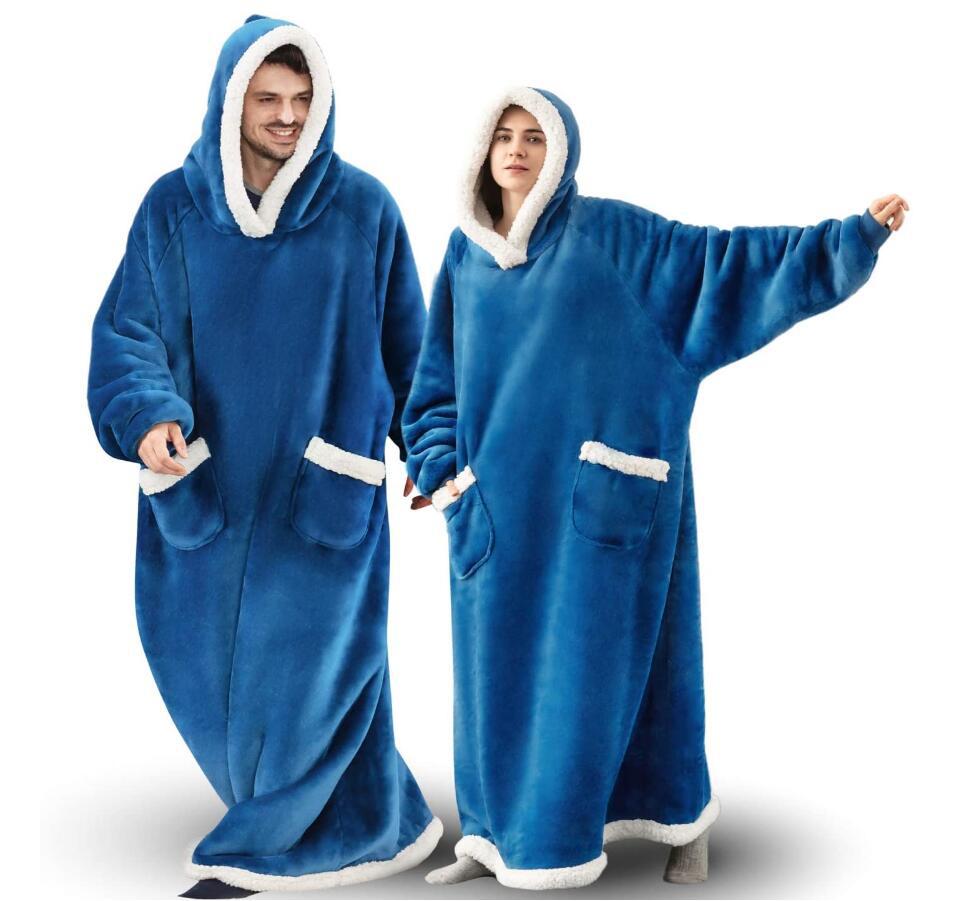 Oversized Wool Hoodie Blanket ViralGalleria.com