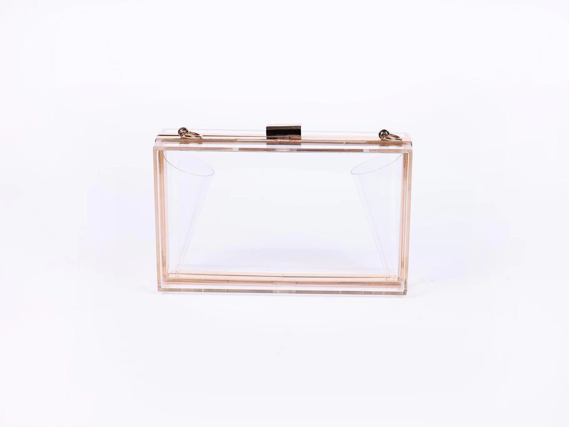 Clear Acrylic Purse By Jenna Lee