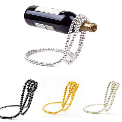 Pearl Chain Floating Wine Holder ViralGalleria.com