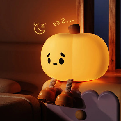 Cute Pumpkin Night Light ViralGalleria.com