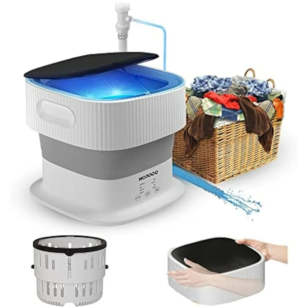 Portable Foldable Washing Machine ViralGalleria.com