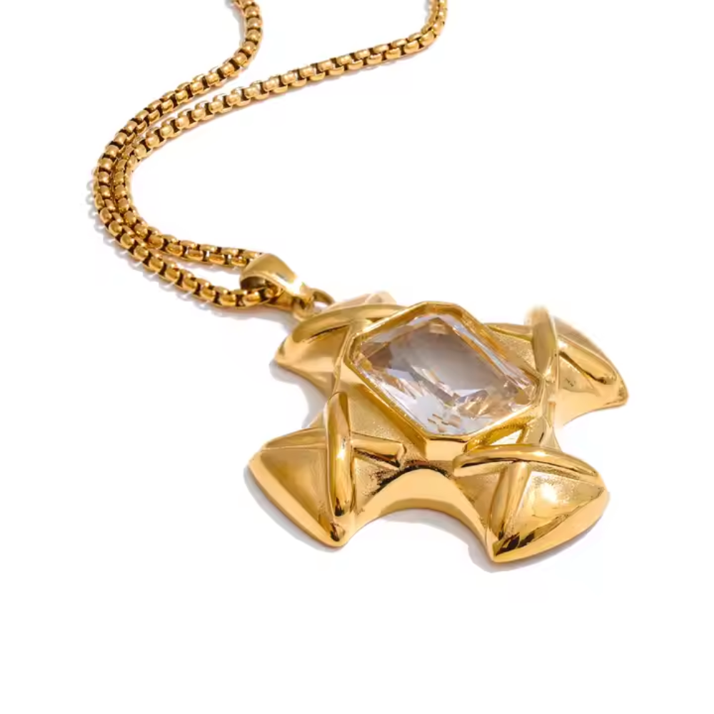 The Vivian Cross Necklace Deep South Originals