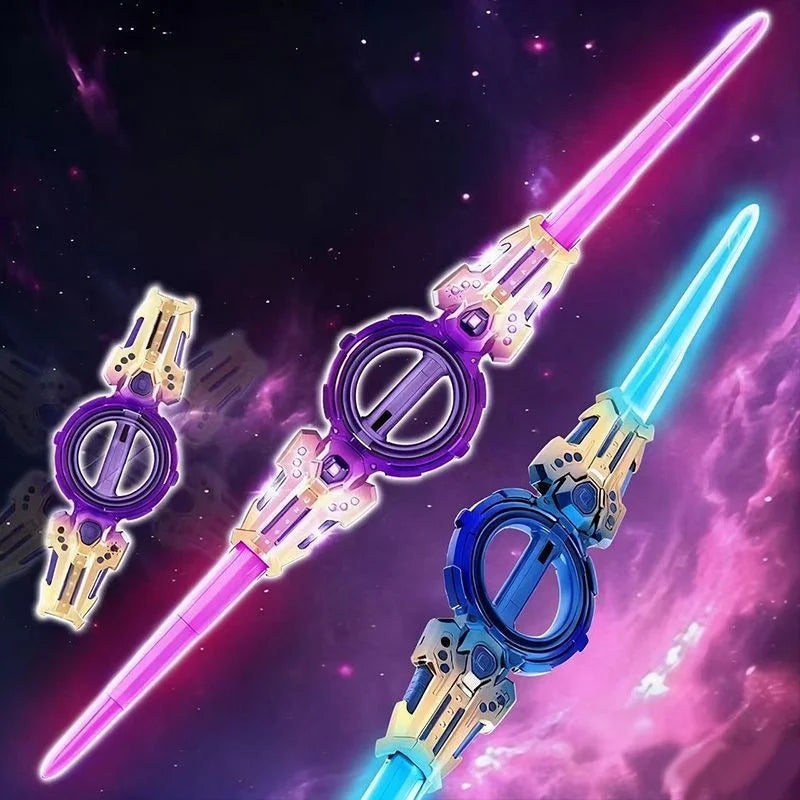 Toy Double Ended Retractable Double Edged Lightsaber ViralGalleria.com