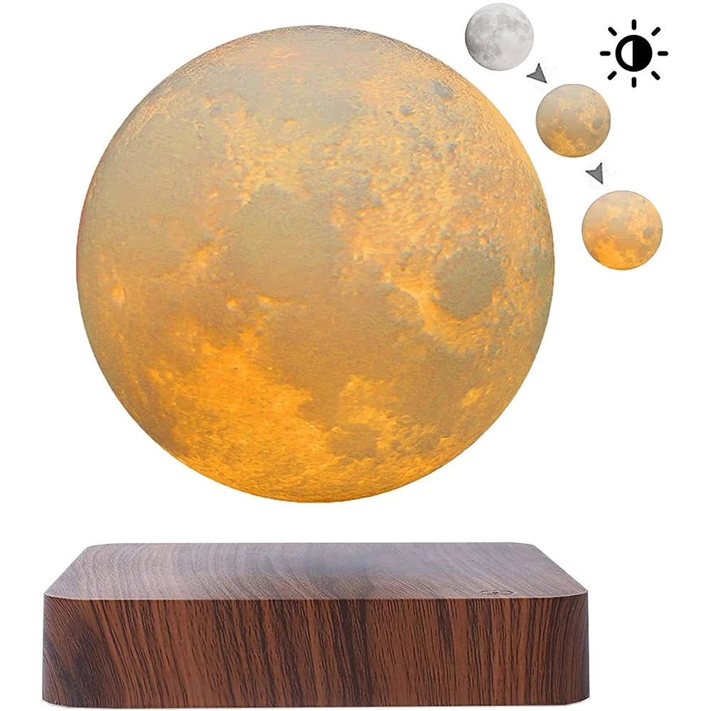 Magnetic Levitating Moon Lamp ViralGalleria.com