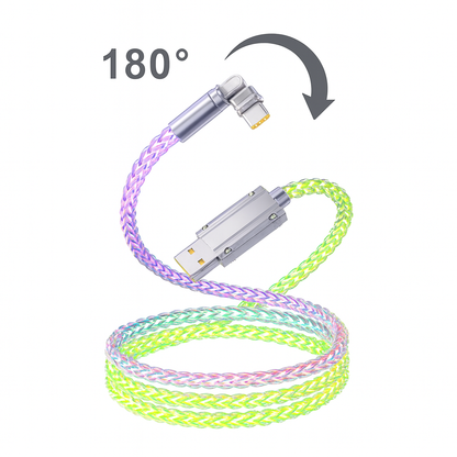120W RGB Fast Charging Cable ViralGalleria.com