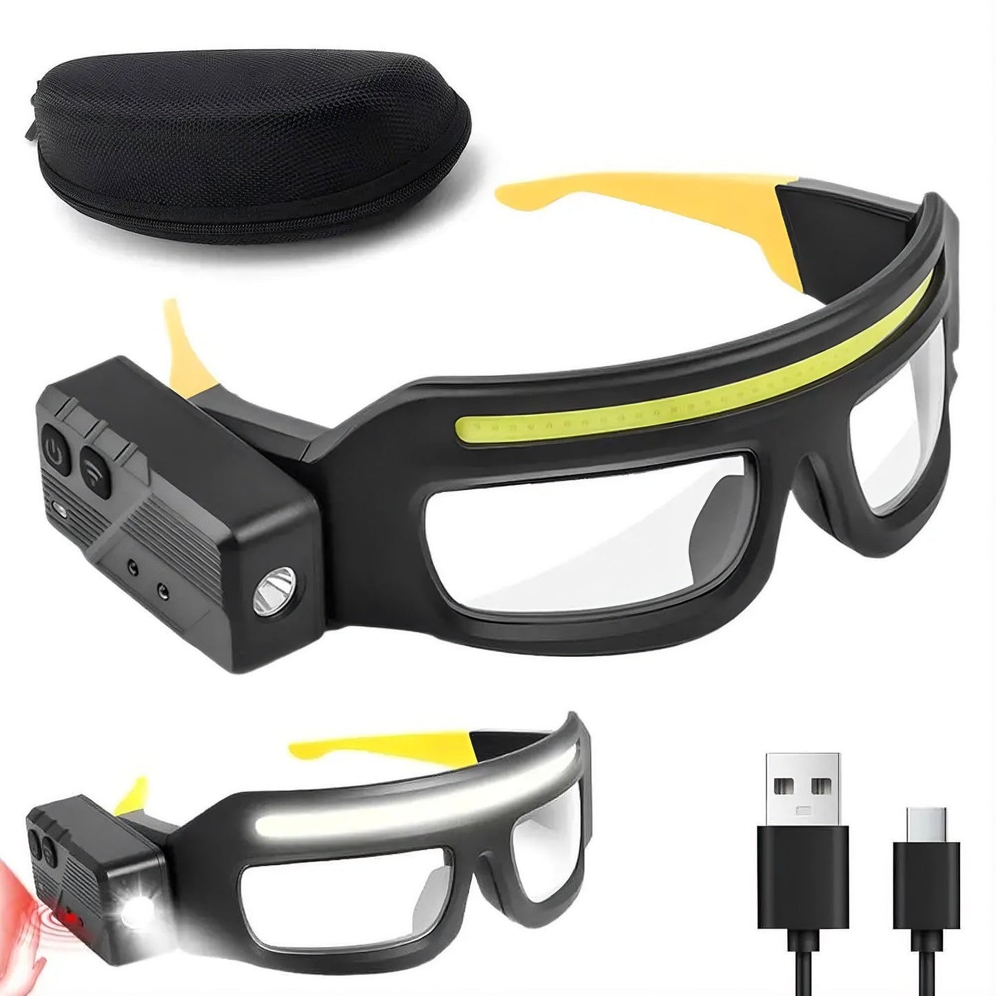 LED Headlamp Glasses ViralGalleria.com