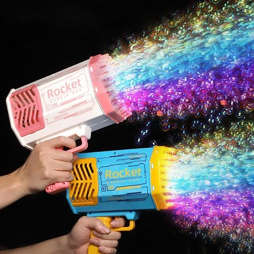 Soap Bubble Gun Machine with 69 Holes ViralGalleria.com