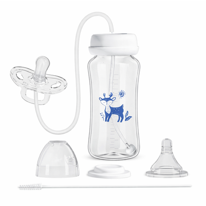 3-in-1 Hands-Free 300ML Baby Bottle ViralGalleria.com
