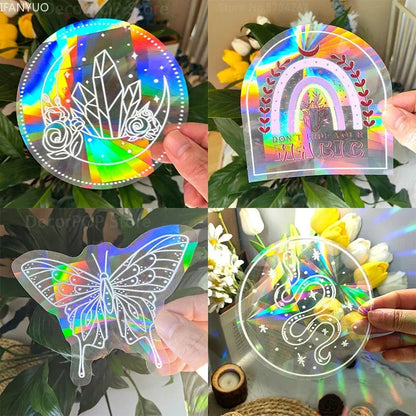 Sun Catcher PVC Self Adhesive Glass Window Stickers ViralGalleria.com