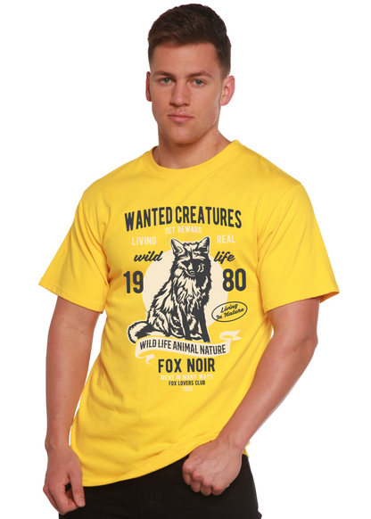 Wanted Creature Spun Bamboo® Men's Bamboo Viscose/Organic Cotton Short Sleeve Graphic T-Shirt Spun Bamboo